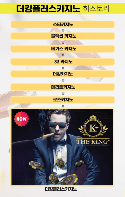 더킹플러스카지노 역사